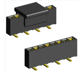 1.27mm PCB Socket Single Row Bottom Colsed SMD B1(2) Type